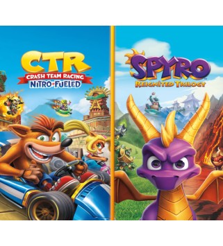 Crash Team Racing Nitro-Fueled + Spyro Game Bundle Region: ARGENTINA XBOX One / Xbox Series X|S Xbox One Key 